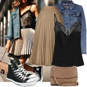 Frühlings Outfits Coller Look für den Frühlings