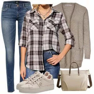 Frühlings Outfits Damen Komplette Outfit