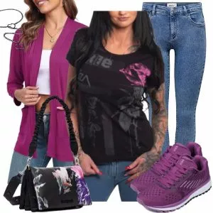 Frühlings Outfits Stylische Kombination für den Frühling