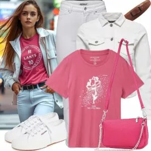 Frühlings Outfits Casual Outfit für Frauen