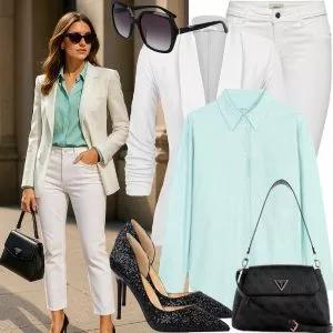 Business Outfits Eleganter Look