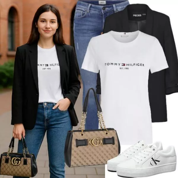 Frühlings Outfits Komplette Outfit für Frauen