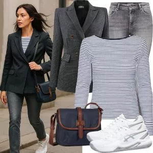 Frühlings Outfits Casual Outfit für Frauen