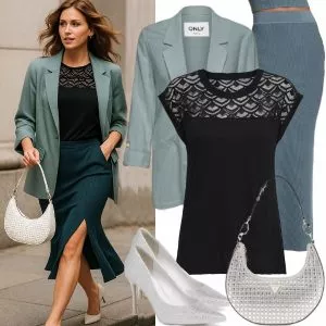 Frühlings Outfits Stylische Frauen Outfit