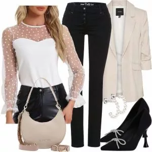 Frühlings Outfits Stylische Frauen Outfit