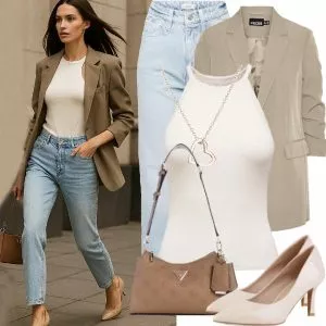 Business Outfits Eleganter Look