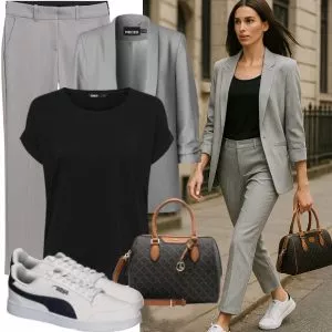 Business Outfits Damen Komplette Outfit
