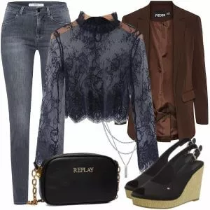 Frühlings Outfits Stylische Kombination für den Frühling