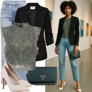 Frühlings Outfits Trendiger Frühlinglook