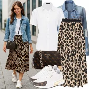 Frühlings Outfits Stylische Frauen Outfit