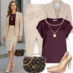 Business Outfits Eleganter Look