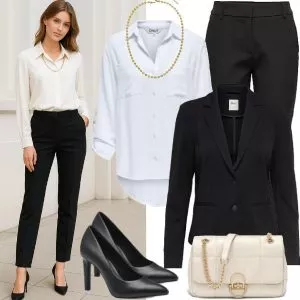 Business Outfits Elegantes Outfit für Damen