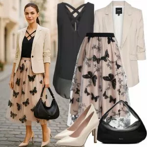 Frühlings Outfits Stylische Frauen Outfit