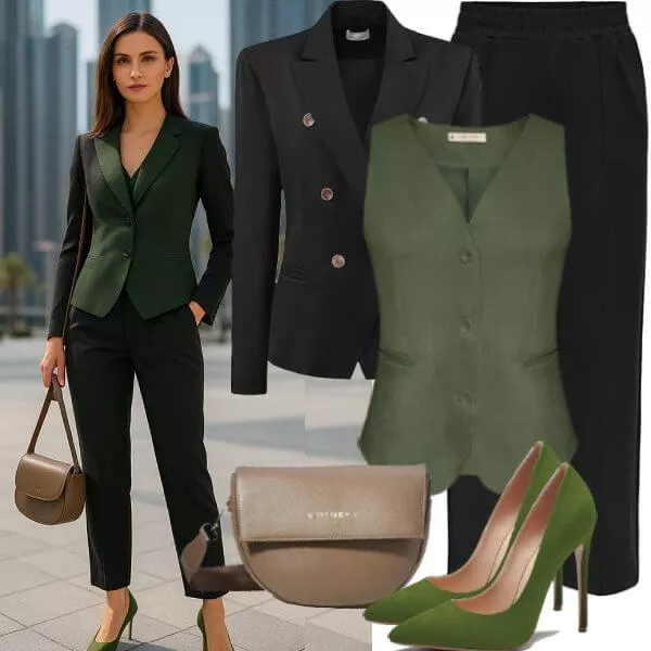 Business Outfits Eleganter Look