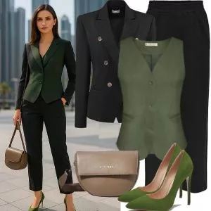 Business Outfits Eleganter Look