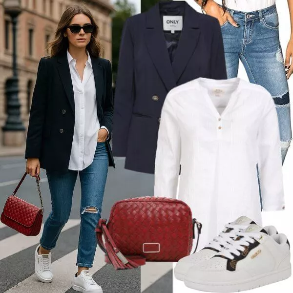 Business Outfits Damen Komplette Outfit