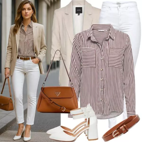 Business Outfits Stylische Frauen Outfit