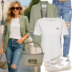 Sommer Outfits Komplette Outfit für Frauen