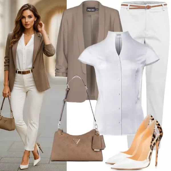 Business Outfits Eleganter Look