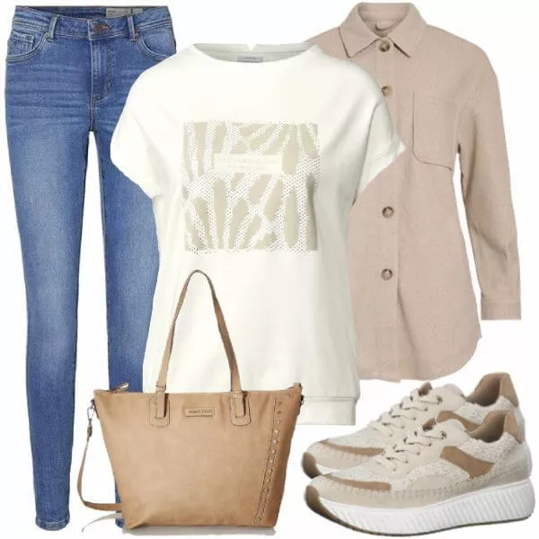 Sommer Outfits Alltags Look