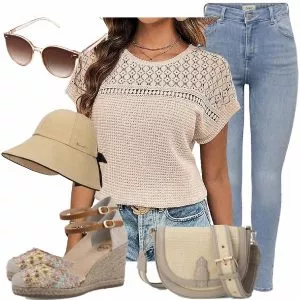 Sommer Outfits Casual Outfit für Damen