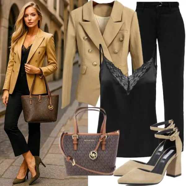 Business Outfits Elegantes Outfit für Damen