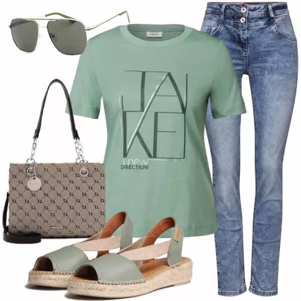 Sommer Outfits Damen Komplette Outfit