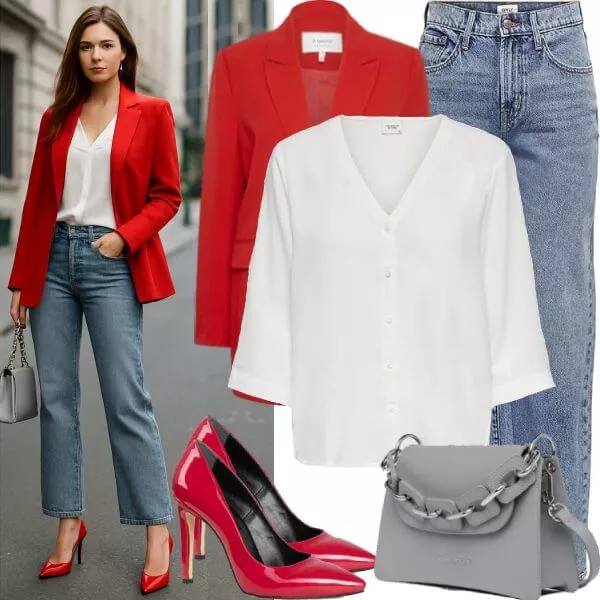 Business Outfits Modisches Büro Outfit