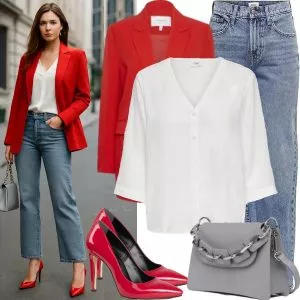 Business Outfits Modisches Büro Outfit
