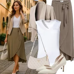 Business Outfits Damen Komplette Outfit