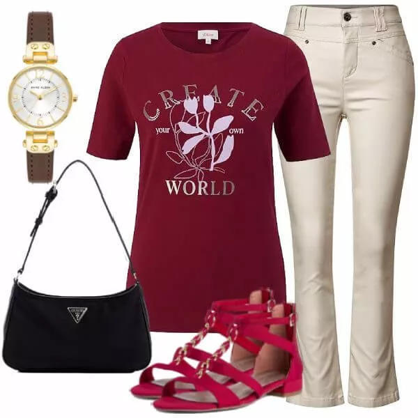 Sommer Outfits Coller Look für den Sommer