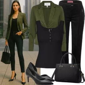 Business Outfits Damen Komplette Outfit