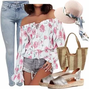 Sommer Outfits Komplette Outfit für Frauen