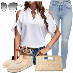 Sommer Outfits Damen Komplette Outfit