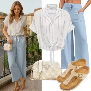 Sommer Outfits Trendiger Sommerlook