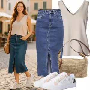 Sommer Outfits Stylische Frauen Outfit