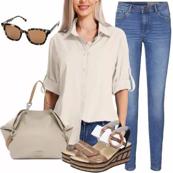 Sommer Outfits Komplette Outfit für Frauen