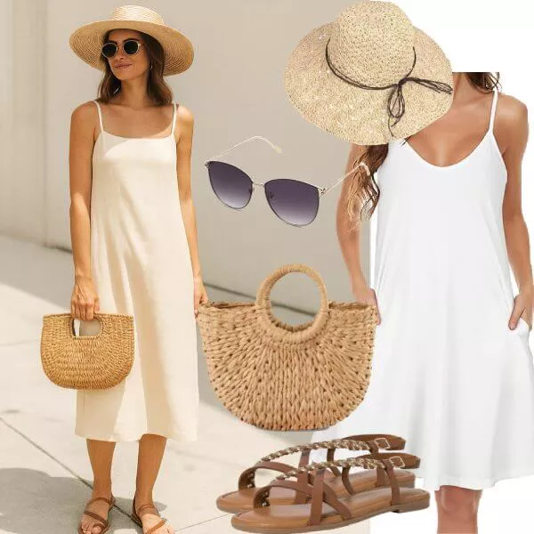 Sommer Outfits Cooler Sommer-Outfit für heiße Tage