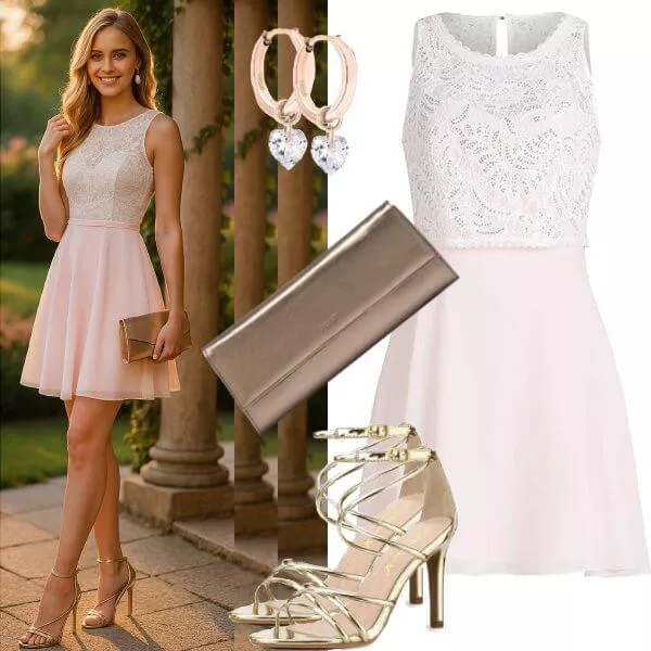 Party Outfits Moderner Party -Look Outfit