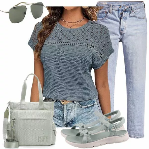 Sommer Outfits Coller Look für den Sommer