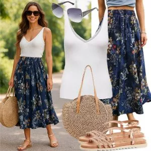 Sommer Outfits Soft, Feminine & Stylish Look