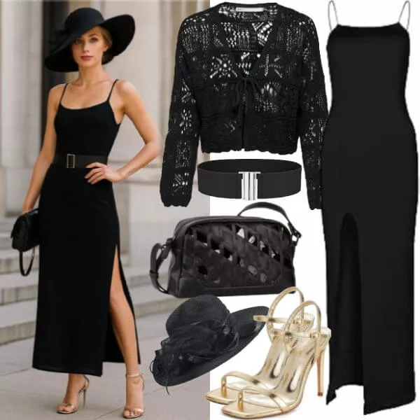 Party Outfits Elegantes Outfit für Damen