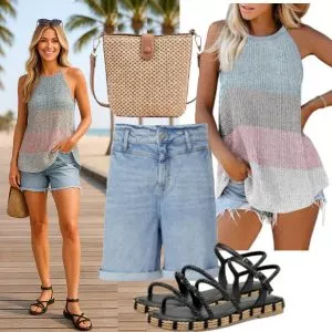 Sommer Outfits Trendiger Sommerlook