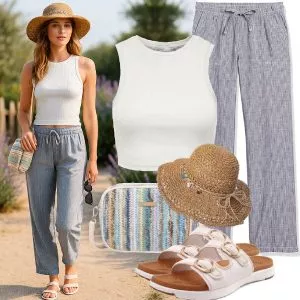 Sommer Outfits Trendiger Sommerlook