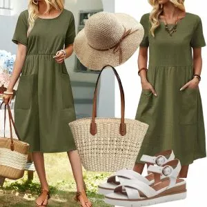 Sommer Outfits Komplette Outfit für Frauen