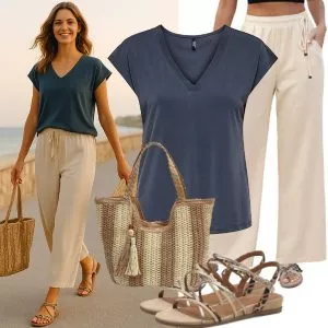 Sommer Outfits Stylische Frauen Outfit