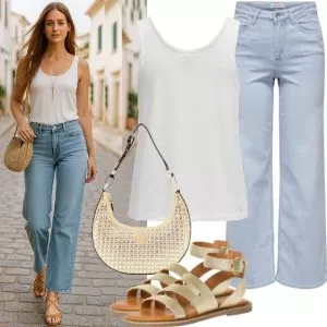 Sommer Outfits Stylische Frauen Outfit