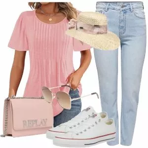 Sommer Outfits Stylische Frauen Outfit