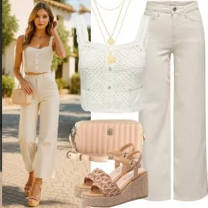 Sommer Outfits Stylische Frauen Outfit