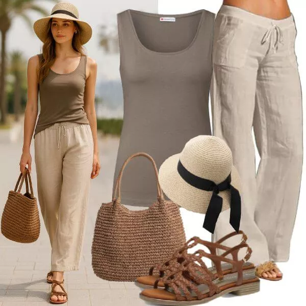 Sommer Outfits Trendiger Sommerlook